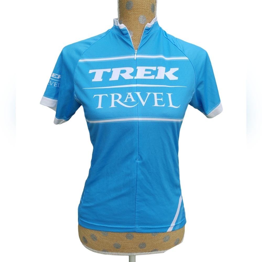Bontrager Trek Travel cycling jersey blue small